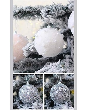 Ornaments 12Pcs Christmas Balls Ornaments- Shatterproof Satin Shiny and Glitter Pendants Bulb Christmas Ornaments Tree Balls ...