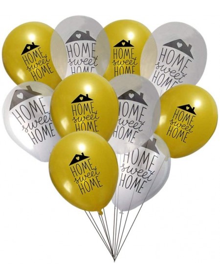 Balloons Home Sweet Home Party Balloons 11 inch Latex 10ct - C118RS8TWAW $30.46