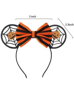Hats Halloween Mouse Ears Bow Headbands Set-Headbands for Women and Girls Halloween Party Decorations Costume Cosplay Carniva...