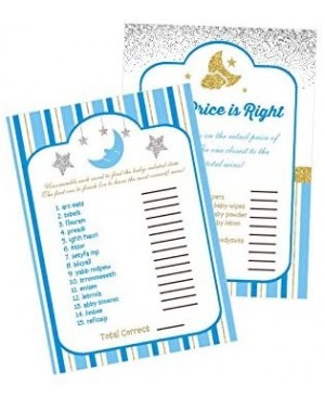 Party Packs Twinkle Little Star Shower Party. Boy Baby Shower Party Decorations. It's a Boy. Includes Party Games- Centerpiec...
