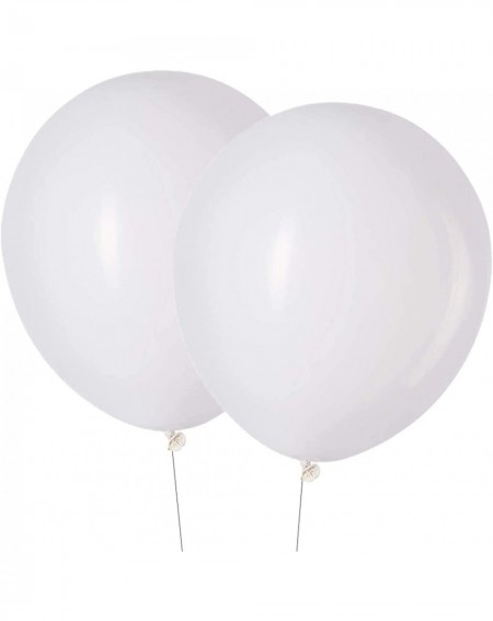 Balloons 18 inch Clear Balloons Clear Latex Party Balloons Party Decorations Supplies- Pack of 12 - Clear - CK19CS62YLG $10.50