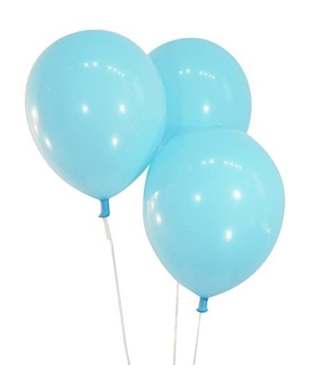 Balloons Creative Balloons 12" Latex Balloons - Pack of 100 Pieces - Decorator Sky Blue - Decorator Sky Blue - CA12MCURIVL $2...