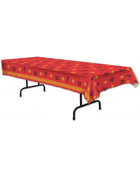 Tablecovers Asian Tablecover - Chinese New Year- Asian Party Decorations (3-Pack) - CV18CS85MXA $21.41