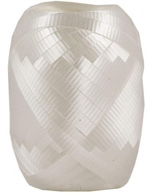 Balloons 10 Pack 11" Standard Opaque Latex Color Balloons with Matching Ribbons (White) - White - CO18SIR0ZDH $8.60