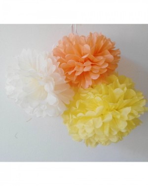 Tissue Pom Poms Pack of 8PCS Mixed Sizes 4 Colors Tissue Flower Pom Poms Pompoms Wedding Party Garland Bridal Shower Birthday...