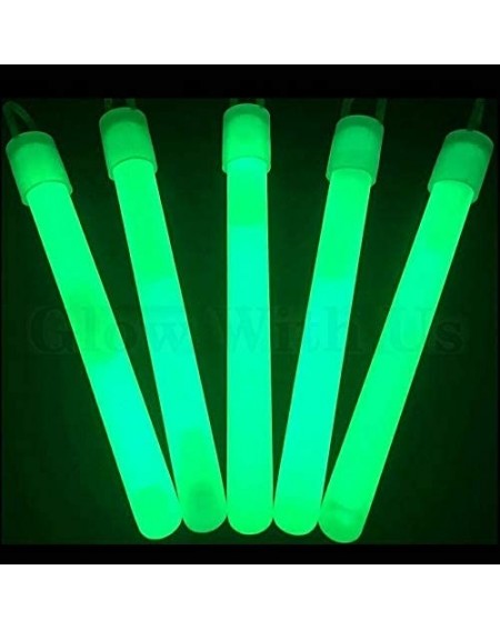 Party Packs Glow Sticks Bulk Wholesale- 100 4" Green Glow Stick Light Sticks- Bright Color- Kids Love Them! Glow 8-12 Hrs- 2-...