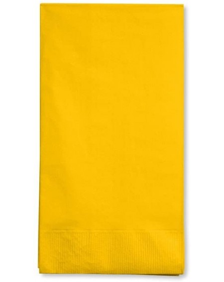 Tableware 16-Count Touch of Color 3-Ply Paper Guest Napkin- School Bus Yellow - School Bus Yellow - CS112HRMNNX $16.80