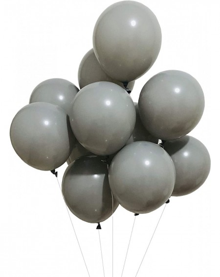 Balloons Gray Balloons 5 Inches thicken Latex Balloons 100 Pack for Wedding Party Baby Shower Christmas Birthday Carnival Par...
