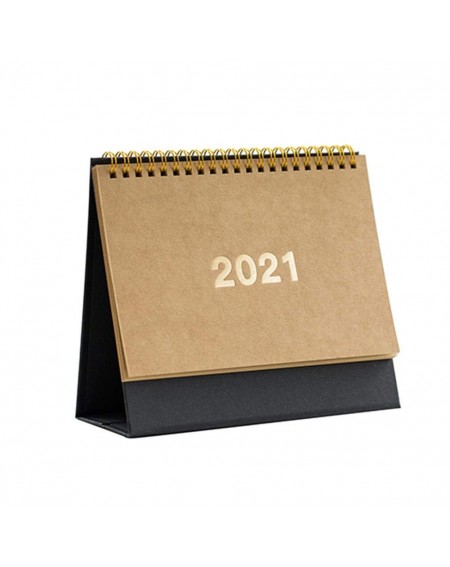 Calendar Standing 2020 2021 Plastic Planning - Kraft paper - CU19GTXUR80