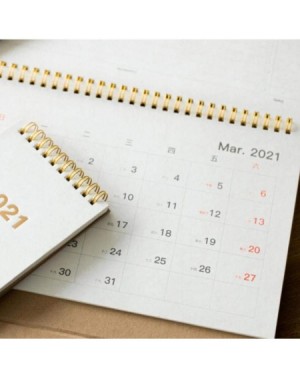 Advent Calendars 2021 Desk Calendar- Standing Flip Calendar 2020-2021 with Plastic Cover and Premium White Paper- Perfect Des...