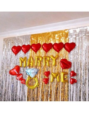 Photobooth Props Metallic Tinsel Curtains 3.2ft9.8ft Fringe Foil Curtain for Party Photo Backdrop Wedding Birthday Door Windo...