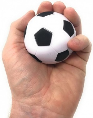 Party Favors 20 Bulk 3" Soccer Ball Stress Relievers - Adult or Kid Hand Sized - CX18990YTMW $15.14