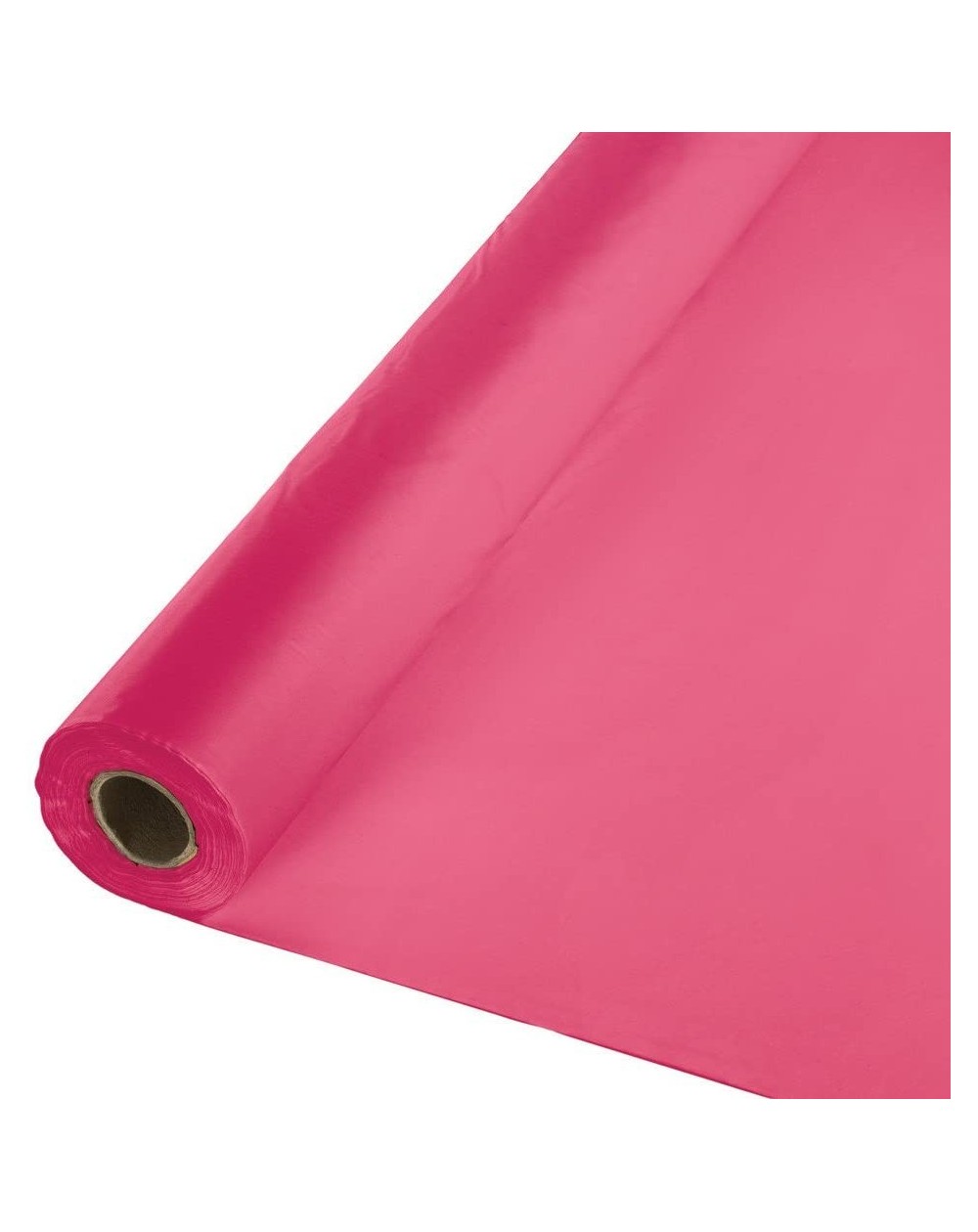 Tablecovers Roll Plastic Table Cover- 100-Feet- Hot Magenta - Hot Magenta - CL112HROW5P $21.71