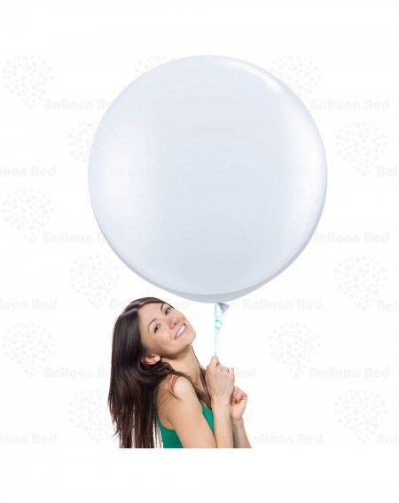 Balloons White 36 Inch Round Giant Latex Balloons 12 Pack Large Thickened Extra Strong Jumbo Big for Baby Shower Garland Wedd...