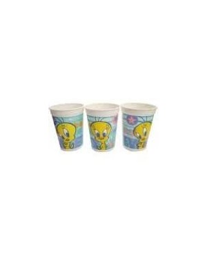 Party Tableware Looney Tunes Tweety Superstar Paper Cups - CY11CVDMZDL $8.98