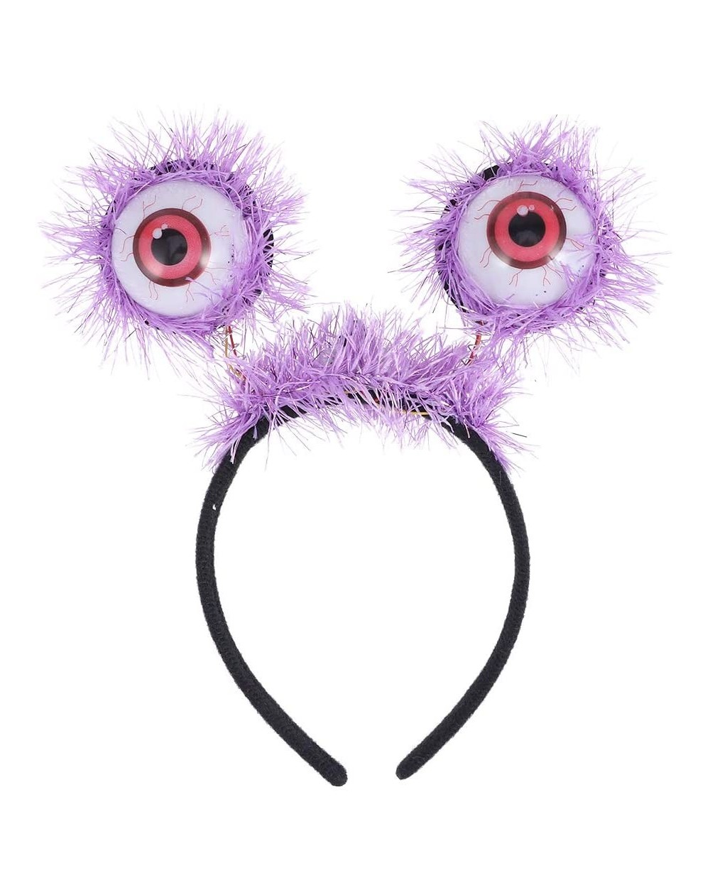 Party Favors Halloween Headband Luminous Eyeballs Headband Horror Glittering Eyeball Headdress Halloween Costumes Light up Ha...