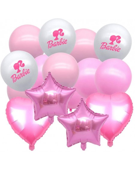 16 Balloons for Barbie Party Supplies Balloons Party Decorations Birthday Party Favor for Girls - C619EISXUAM