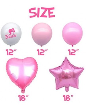 Balloons 16 Balloons for Barbie Party Supplies Balloons Party Decorations Birthday Party Favor for Girls - C619EISXUAM $15.21
