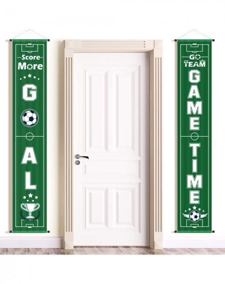 Banners & Garlands Football Party Decoration Supply- Football Porch Sign Door Banner Soccer Party Football Scene Setters Foot...