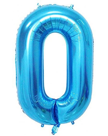 Balloons Blue Number Balloons 0- Combined into Number 1920 1930 1940 1950 1960 1970 1980 Party Decorations Balloons- 40 Inch ...