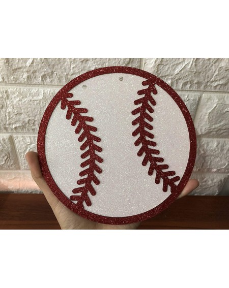 Banners Glittery Baseballs Theme Concessions Banner- Baseballs themed Kids Birthday Party Decorations- Baby Shower Sports The...