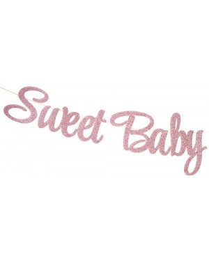 Banners & Garlands Sweet Baby Girl Glitter Bunting Banner - Christening Baby Shower Garland Decoration Birthday Party Favors ...