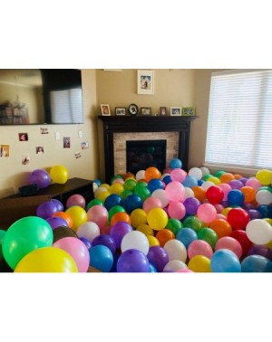 Balloons 100pcs Assorted Color Party Balloons Supplies-12 Inches 8 Kinds of Multicolor Rainbow Latex Balloons- Various Globos...