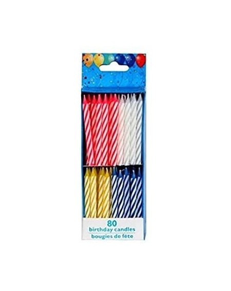 Birthday Candles Birthday Candles- 60 Count- Spiral Brights - C4117JLPYIX $10.97