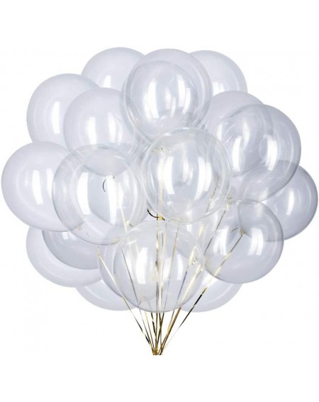 Balloons 12 inch Clear Balloons Quality Transparent Balloons Premium Latex Balloons Helium Balloons Party Decoration Supplies...