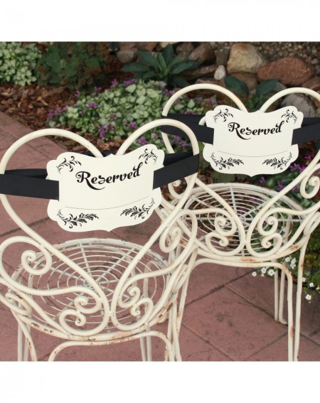 Banners & Garlands Wedding Chair Signs- 50-Inch- Fill in the Blank - CG11SYGK3UB $22.89