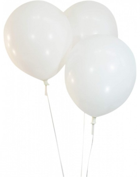 Balloons Celebrity 12" Latex Balloons (Pack of 144)- Pastel White - Pastel White - CY11X803A5R $12.95