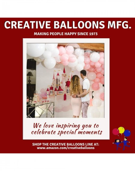 Balloons Celebrity 12" Latex Balloons (Pack of 144)- Pastel White - Pastel White - CY11X803A5R $12.95