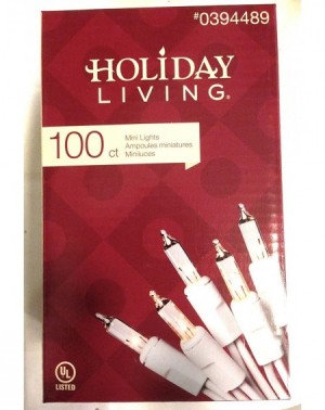 Indoor String Lights 100ct Mini Lights- White Lights with White Cord - White - CS11R82I9QR $11.80