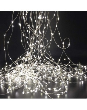 Outdoor String Lights Outdoor String Lights Battery Operated 11 Strands 220 LEDs Remote Control Branch Lights Waterproof Twin...