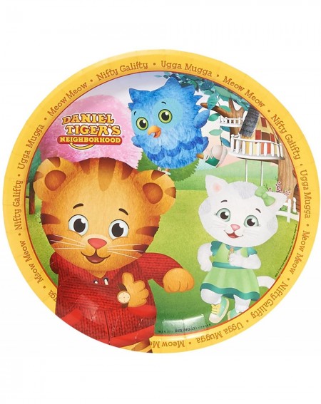 Party Tableware Daniel Tiger Party Supplies - Dinner Plates (24) - CK182KWYAE6 $24.64