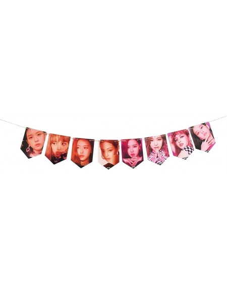 Banners & Garlands Kpop bantang Boys Bangtan Boys Banner Flags Bunting for Outdoor/Indoor Party Favors Decoration for Army (B...