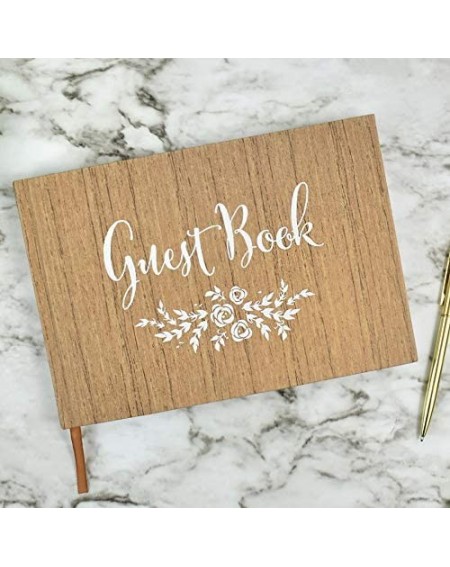 Guestbooks Wedding Guest Book - Polaroid Album Photo Guestbook Registry Sign-in Vintage - Hardbound Book with Bookmark - 9" x...