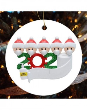 Ornaments Christmas Ornaments 2020 Quarantine Survivor Family Customized Christmas Decorating Kits Creative Gift for Family- ...