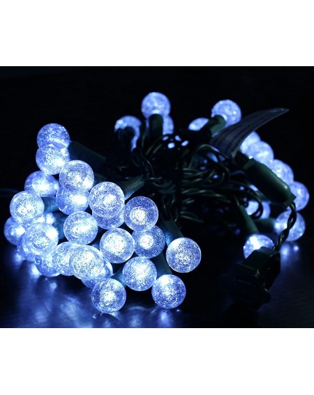 Outdoor String Lights 50 Count LED Christmas Mini Lights G20 Bulble String Lights for Indoor/Outdoor Garden Patio Holiday Par...