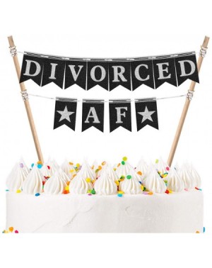 Cake & Cupcake Toppers Divorced AF Cake Bunting Topper Handmade Divorce Party Goodbye Party Cake Banner Topper Break Up Party...