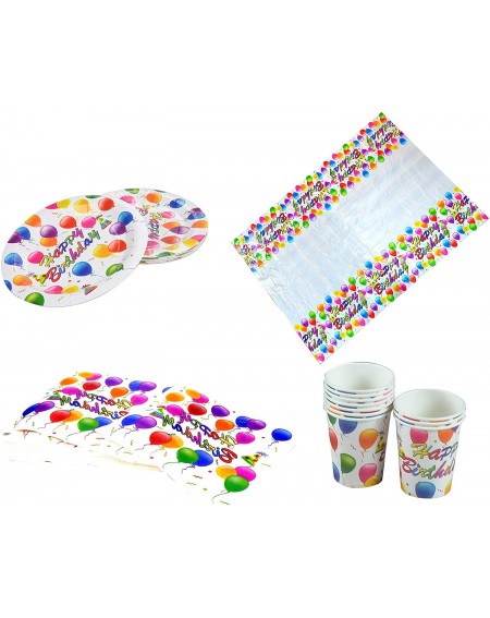 Banners Toy Happy Birthday Decorations Party Supplies Set (Over 100 PC) and Party Decorations All-in-One Pack including Banne...
