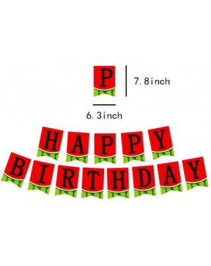 Balloons Watermelon Birthday Party Decorations Set Watermelon Birthday Party Supplies Include Watermelon Birthday Banner Wate...