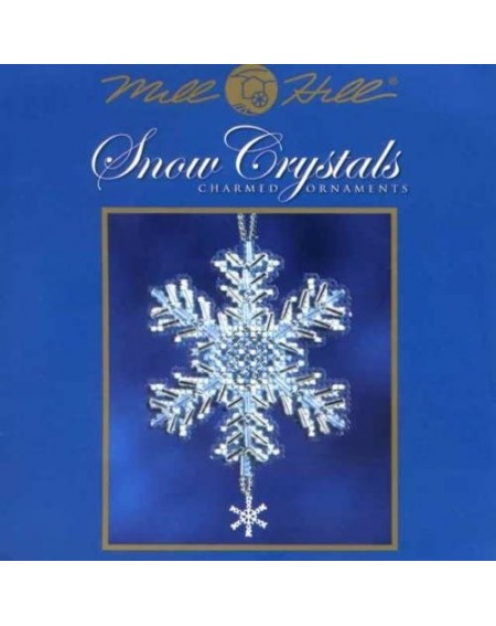 Ornaments Ice Crystal Beaded Counted Cross Stitch Ornament Kit 2012 Snow Crystals MH162306 - CK119D9PB91 $14.05