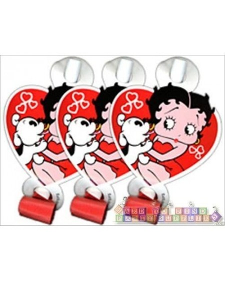 Noisemakers Betty Boop Party Blowouts 8 in Package Diecut - CQ1104QQ6CD $40.60