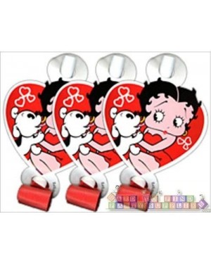 Noisemakers Betty Boop Party Blowouts 8 in Package Diecut - CQ1104QQ6CD $21.95