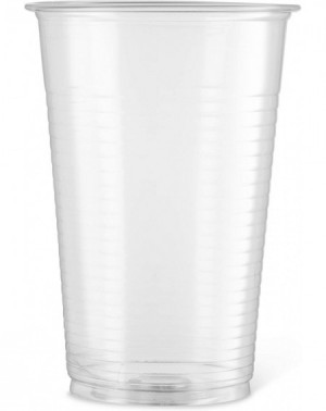 Tableware [400 Count - 9 Oz Cups] Large 9 Oz Clear Disposable Plastic Drinking Cups Great For Juice- Water- Soda- Beer- Use A...