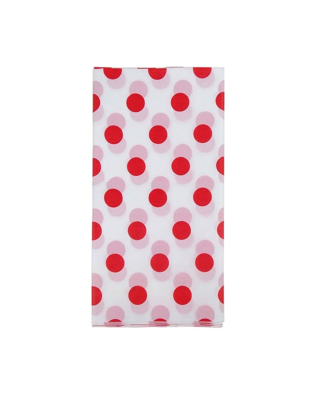 Tablecovers 2 Pcs Polka Dot Plastic Tablecloth Disposable Table Cover Thickened Rectangle Tablecover for Kitchen Picnic Weddi...