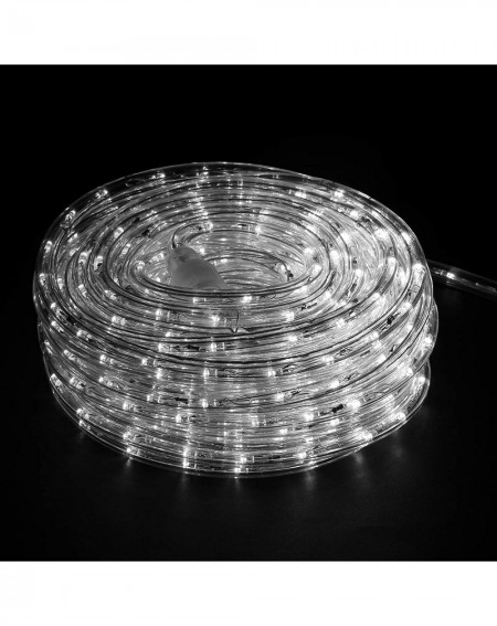 Rope Lights LED Rope Light- 50Ft Indoor Outdoor Decorative Lighting LED Strip Light Kit(Cool White) - Cold White - CK18EDOAS5...