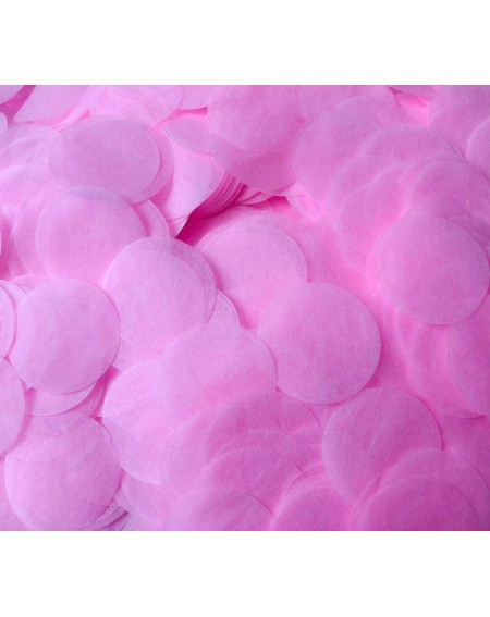 Confetti Pink Confetti 1 inch Tissue Paper Confetti Biodegradable Confetti for Table Wedding Birthday Party Decoration - Pink...