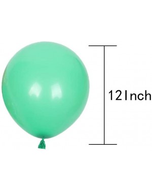 Balloons 100 Pieces Solid Color Latex Balloon 12 Inch for Party- Birthday- Wedding and Festival Decorations (Green) - Green -...